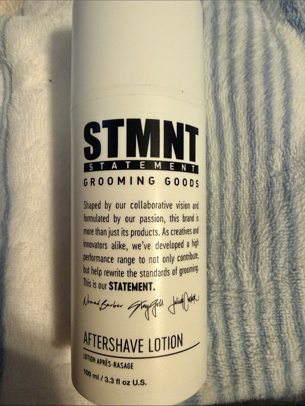 Aftershave Lotion — White
